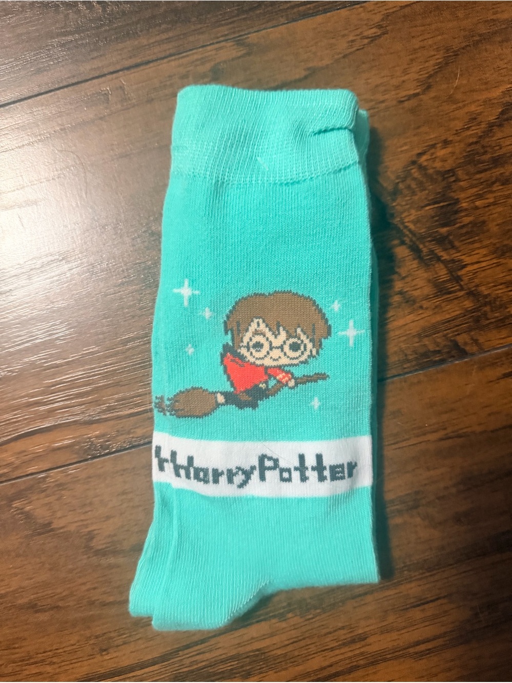 Warner Bros. Kids Teal Harry Potter Character Socks